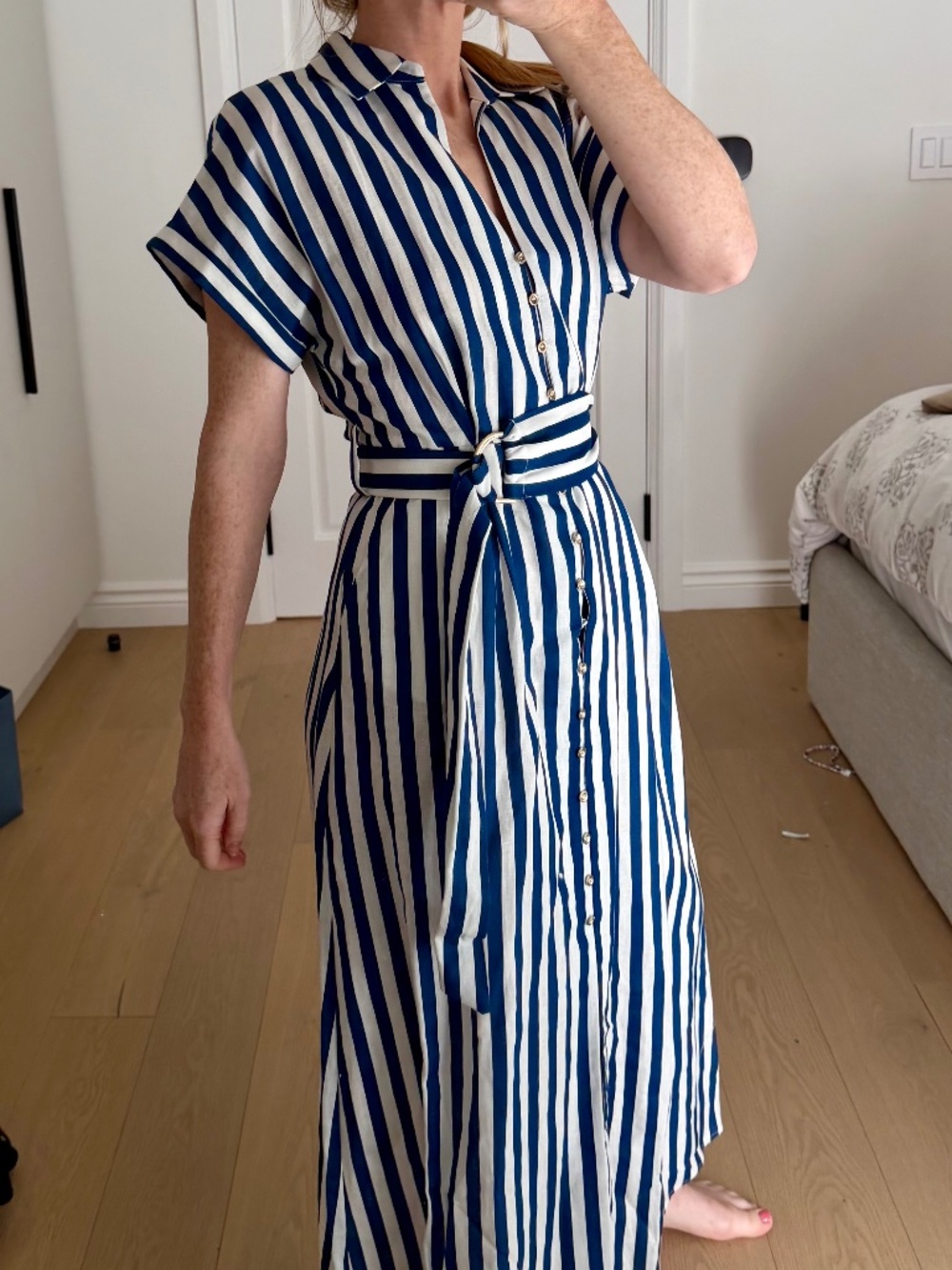 NWT Zara Midi Dress - Picture 3 of 5